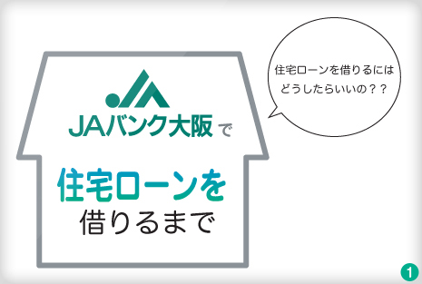 JAバンク大阪で住宅ローンを借りるまで